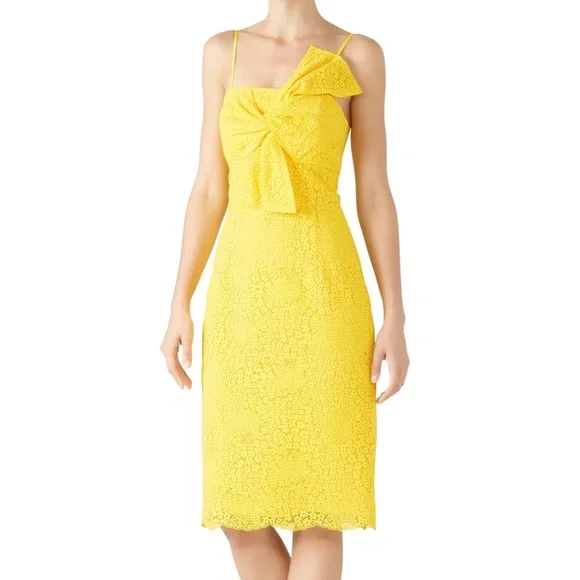 Trina Turk | Dresses | Trina Turk Rent The Runway Yellow Bright Dress Sz  298 | Poshmark